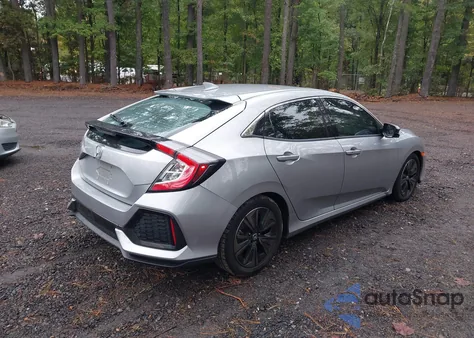 2018 Honda Civic Ex from USA, damaged, VIN SHHFK7H58JU403710